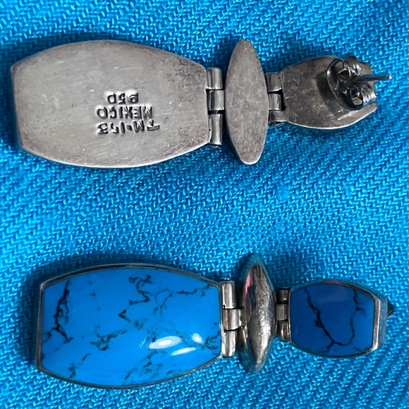 Turquoise Earrings - Picture 3 of 4